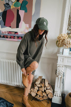 ALIZEE KHAKI DRESS