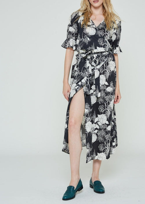 Robe Anastase Delos - Noir
