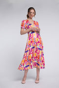 Vestido Anna Ettore Policromado