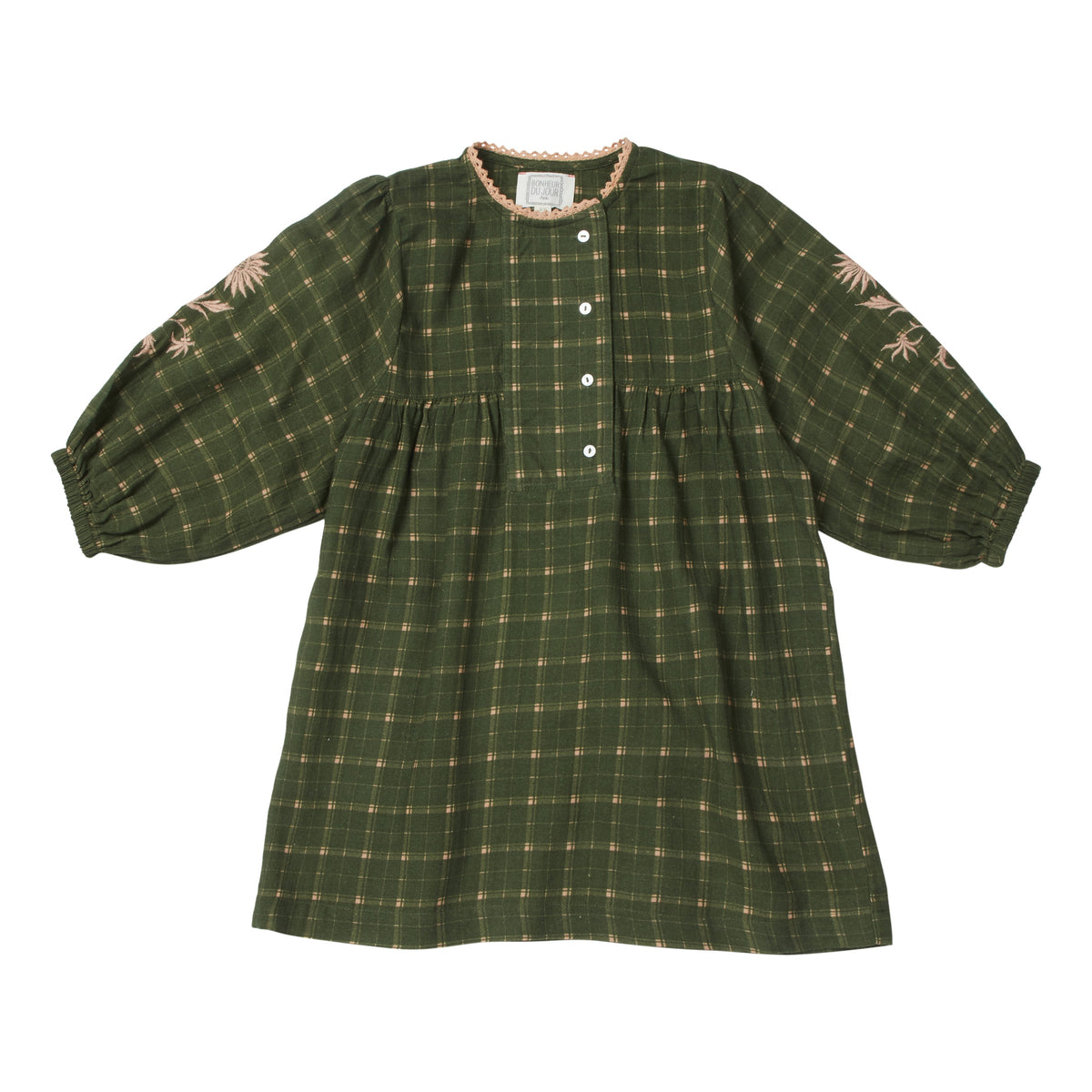 Robe brodée SUZEL