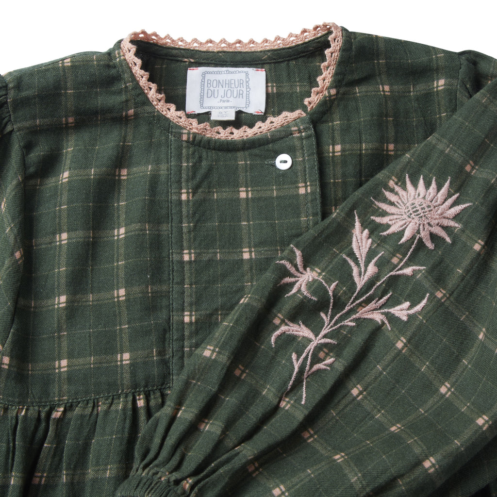 Robe brodée SUZEL