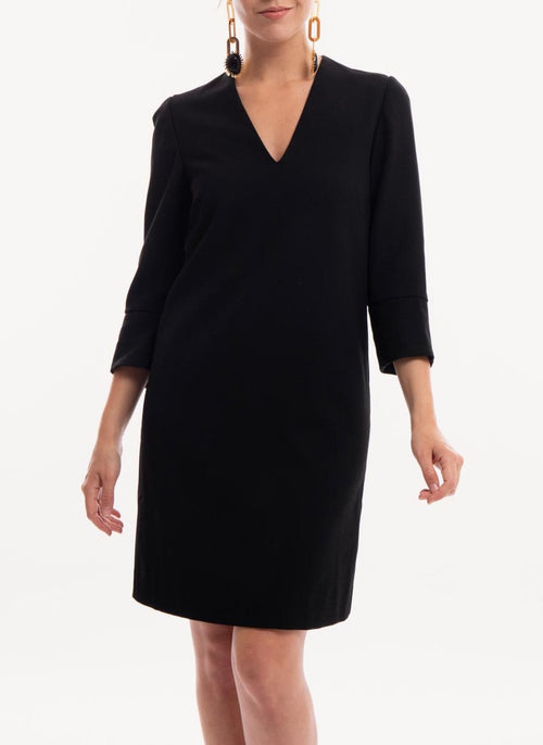 Caroll - Robe Camilia - Noir Uni - Femme