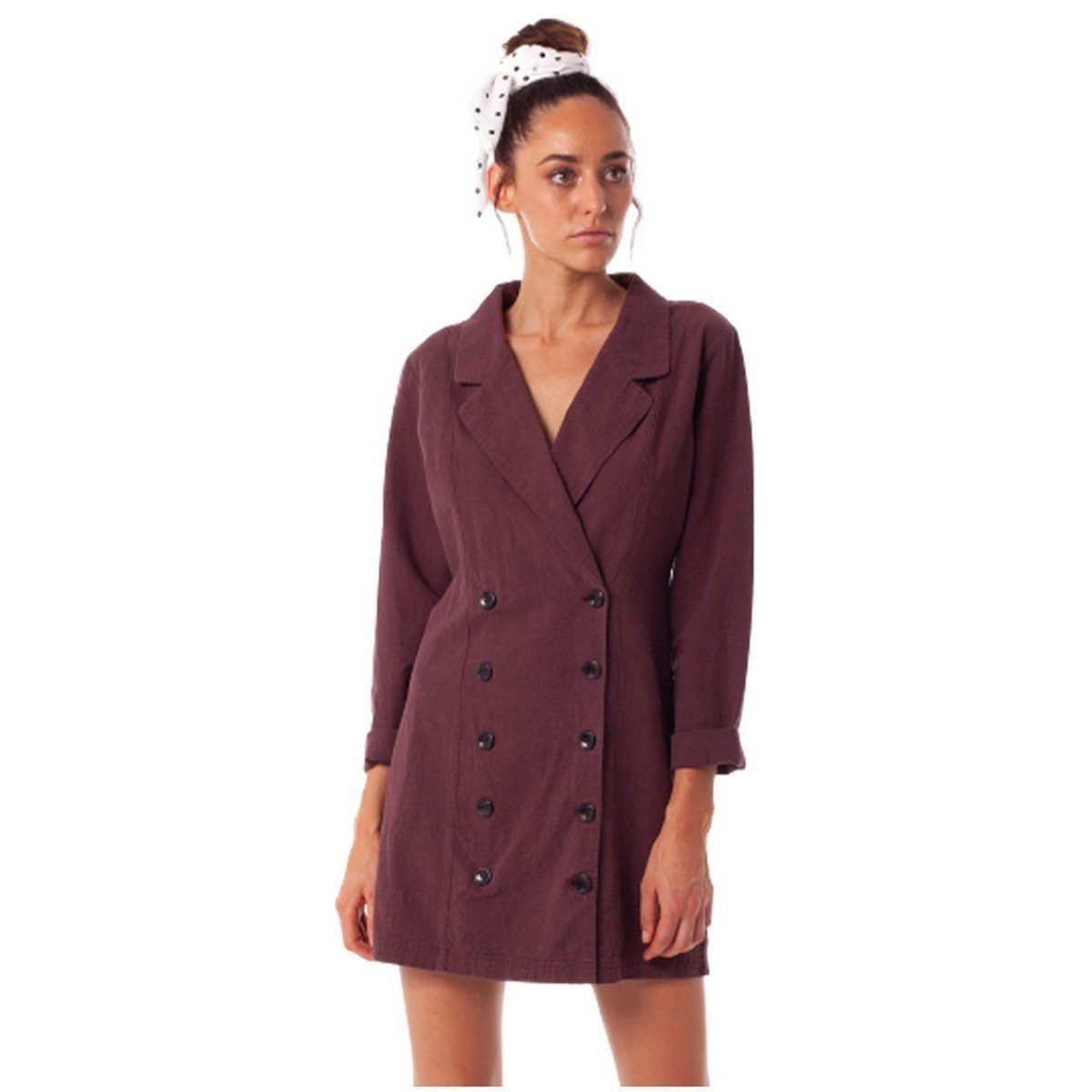 Rhythm - Vestido Casablanca - Mora - Mujer