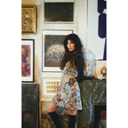 Cat'S Love Wallpaper Dress - Print