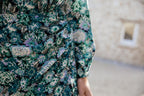 Cerise Dress - Printed