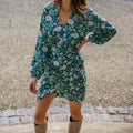 Cerise Dress - Printed