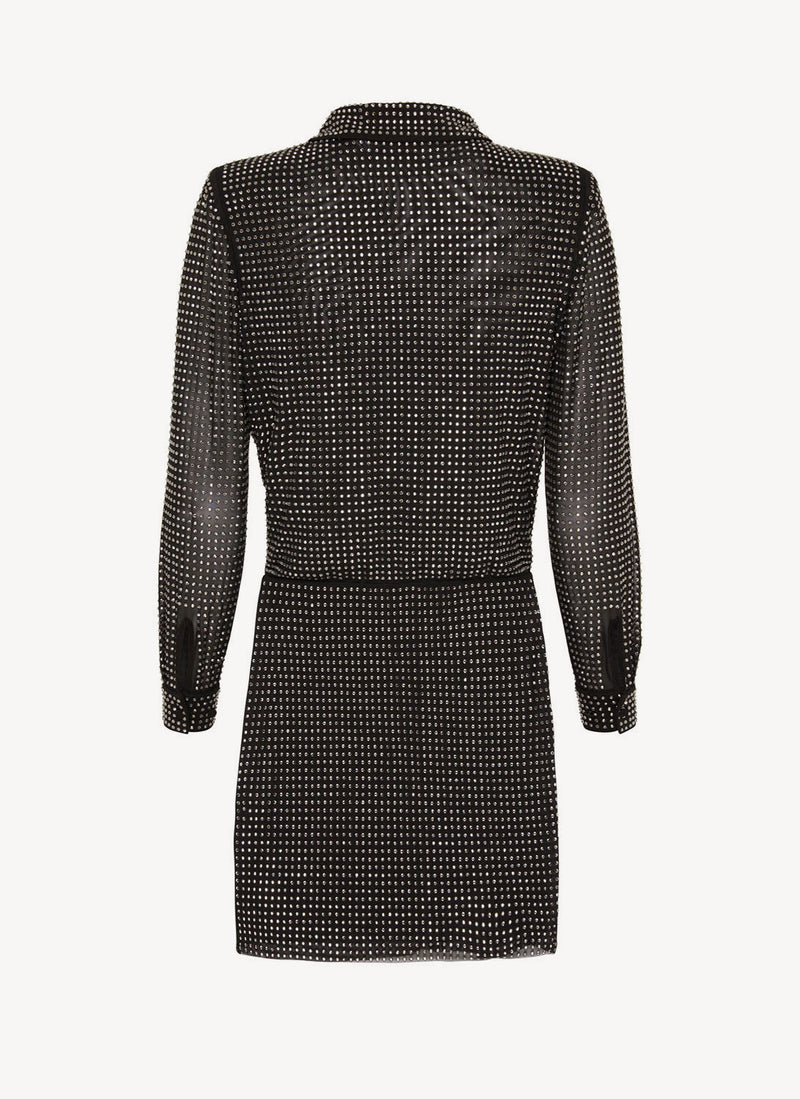 Self Portrait - Robe - Noir - Femme