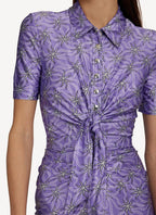 Rabanne - Vestido Camisero - Violeta - Mujer