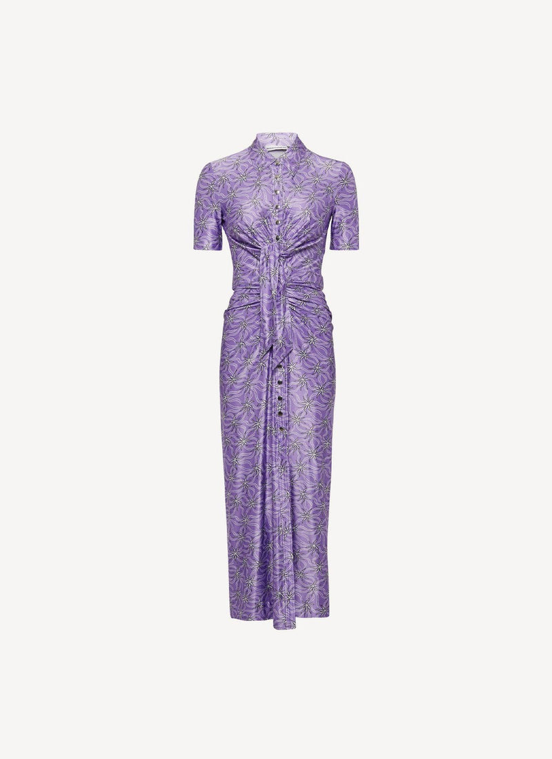 Rabanne - Robe Chemise - Violet - Femme
