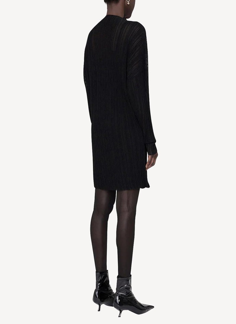 Anine Bing - Robe Courte Clare - Noir - Femme