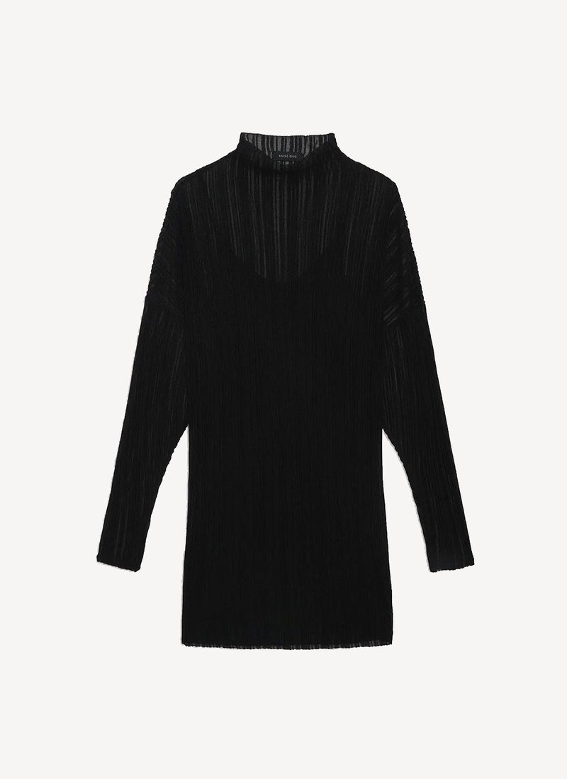 Anine Bing - Robe Courte Clare - Noir - Femme