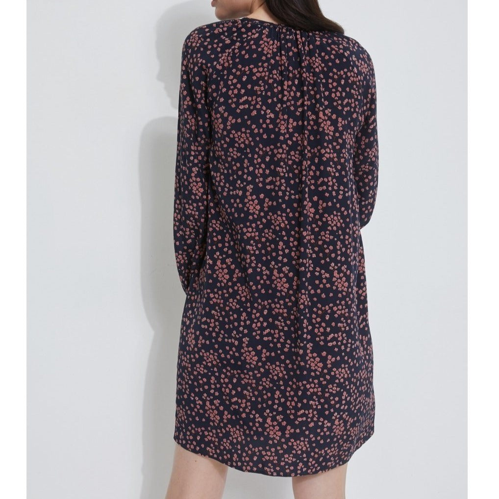 Robe Courte Imprimé Myosotis - Imprimé Myosotis - Femme