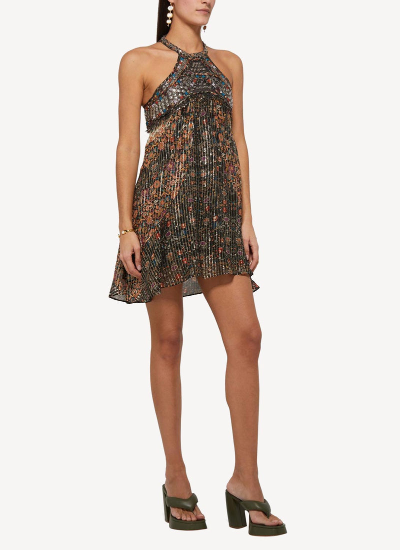 Isabel Marant - Robe Courte Orfra - Noir - Femme