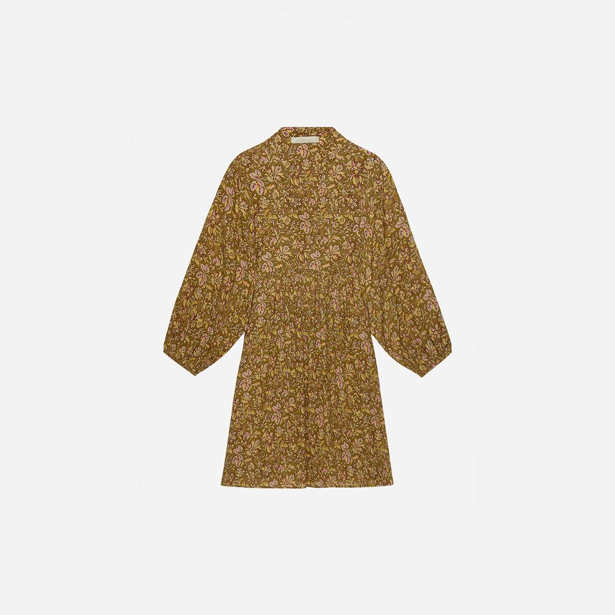 Takis Short Dress - Khaki