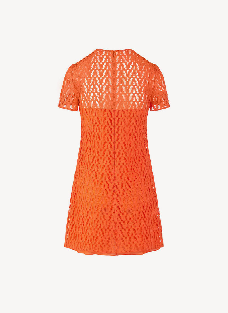 Valentino - Robe Courte - Orange - Femme