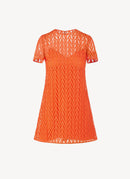 Valentino - Robe Courte - Orange - Femme