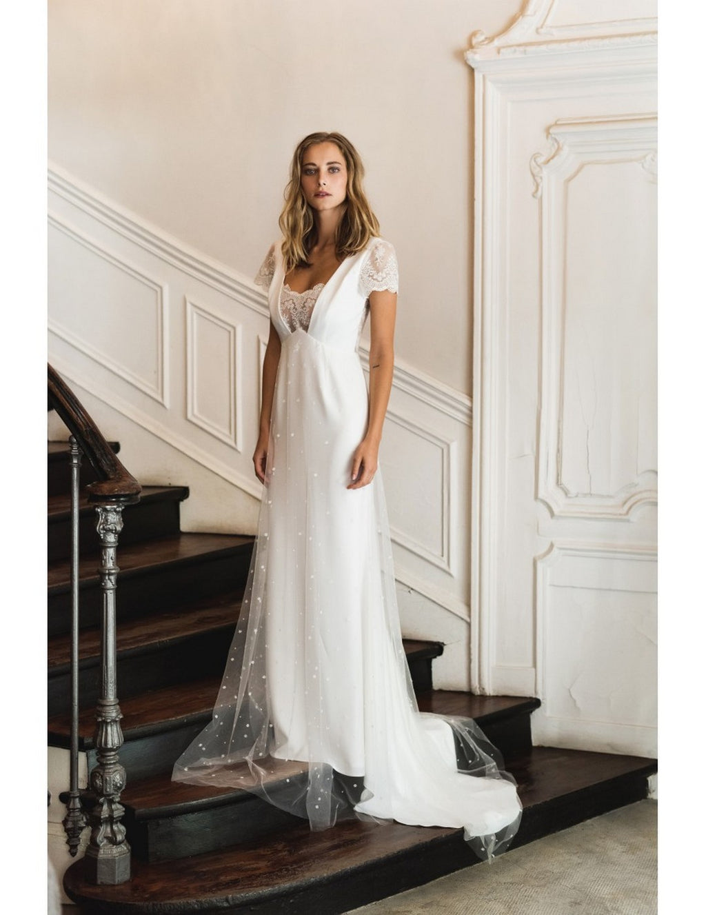 Robe De Mariée Angélique - Blanc Soie