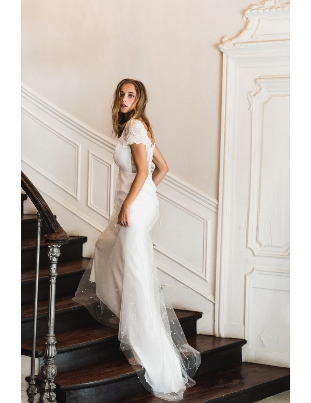 Robe De Mariée Angélique - Blanc Soie