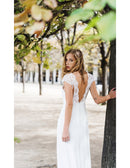 Robe LongueTrianon - Blanc Soie