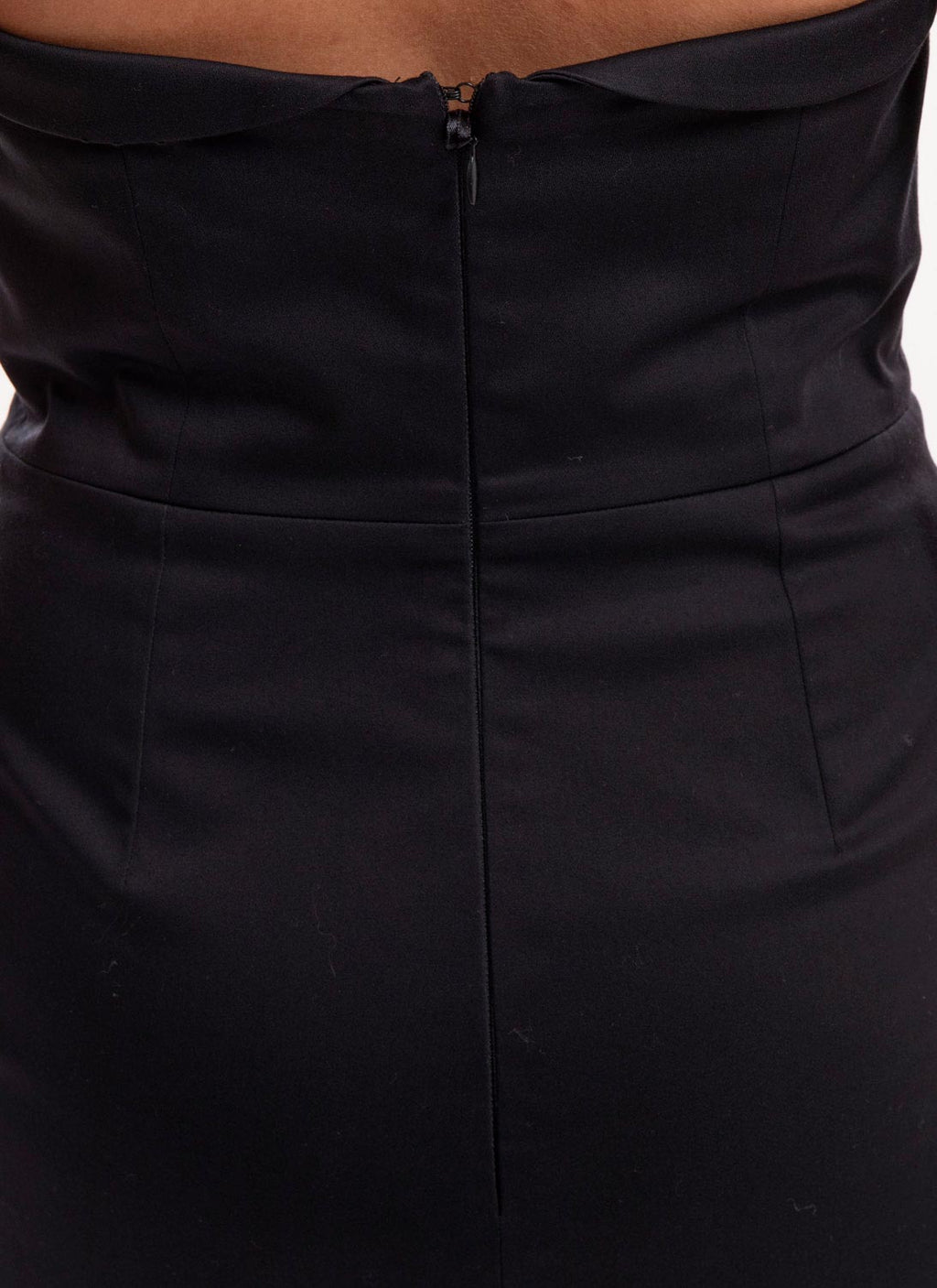Caroll - Vestido Elise - Negro Liso - Mujer