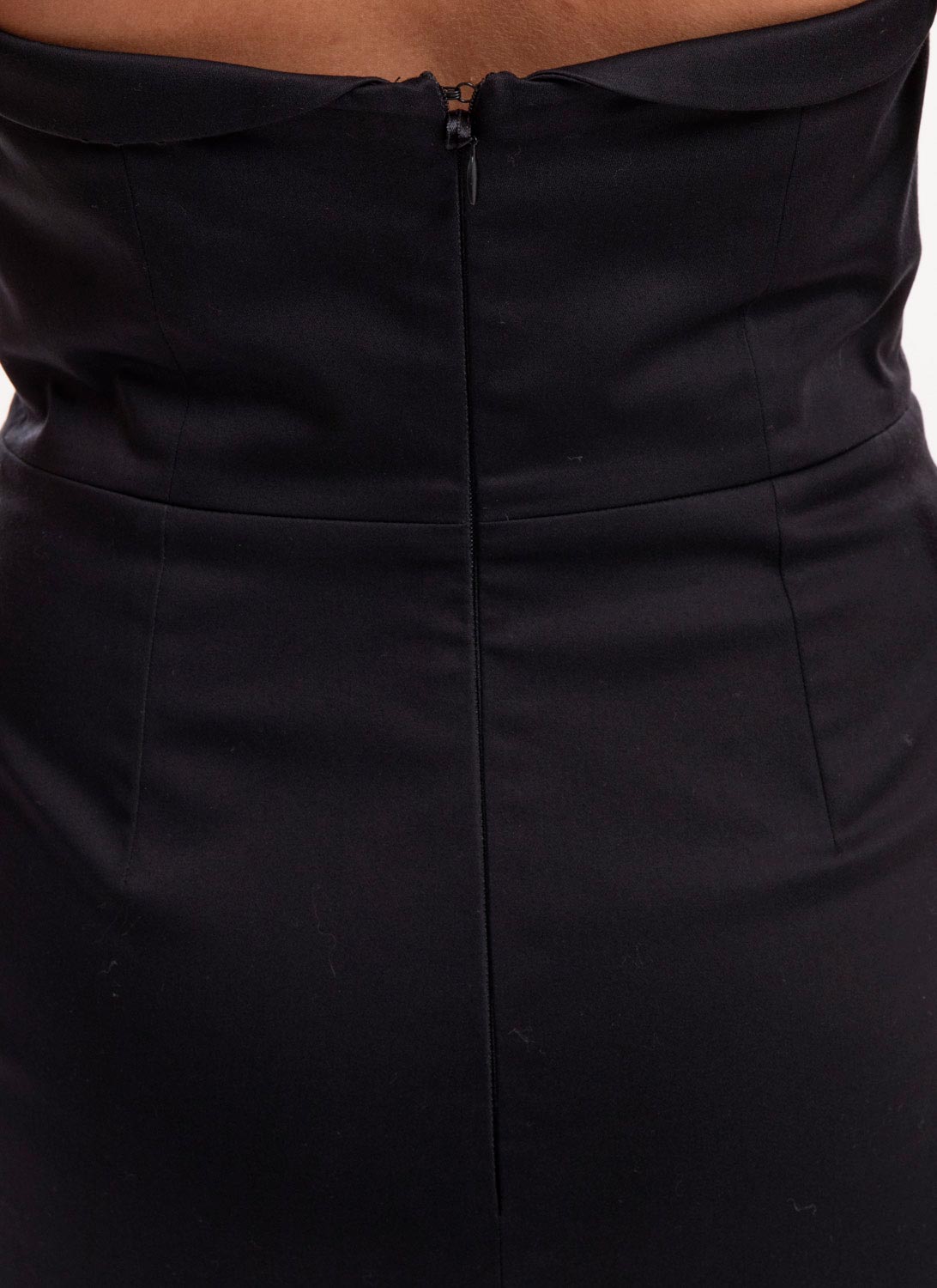 Caroll - Vestido Elise - Negro Liso - Mujer