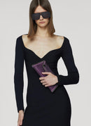 Stella Mccartney - Robe En Maille Compact - Noir - Femme