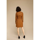 Eve Dress - Leopard Jacquard
