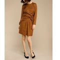 Eve Dress - Leopard Jacquard
