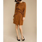 Eve Dress - Leopard Jacquard