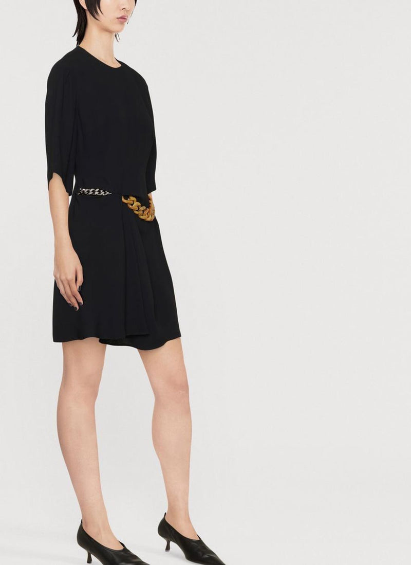 Stella Mccartney - Robe Falabella Chain - Noir - Femme