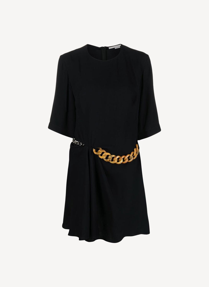 Stella Mccartney - Robe Falabella Chain - Noir - Femme