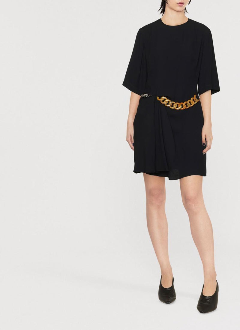 Stella Mccartney - Robe Falabella Chain - Noir - Femme