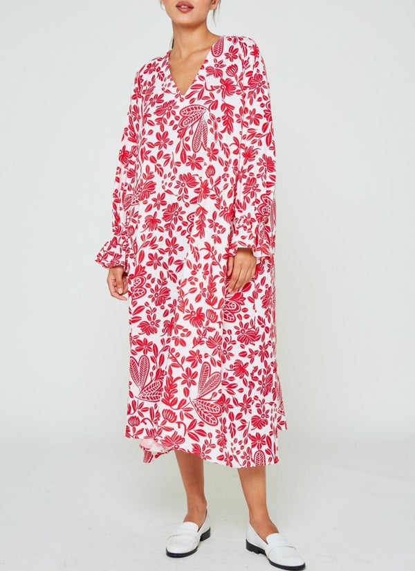 Modetrotter - Vestido Fernanda Fokis - Rojo