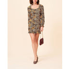 Gaspard Dress - Fawn Print