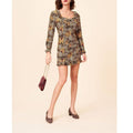 Gaspard Dress - Fawn Print