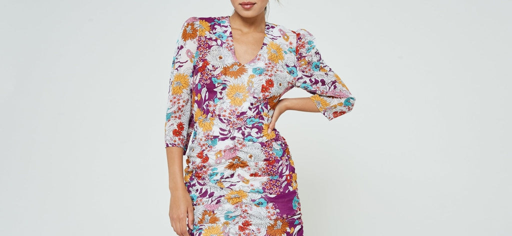 Robe Genna Agapi - Violet