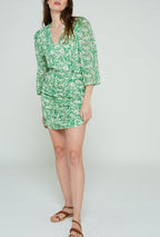 Modetrotter - Robe Genna Kelso - Vert