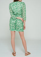 Modetrotter - Robe Genna Kelso - Vert