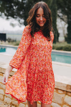 VESTIDO ISSA LISERON CORAL