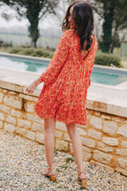 VESTIDO ISSA LISERON CORAL