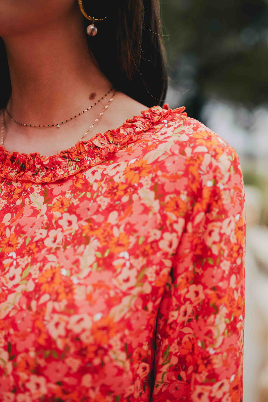 VESTIDO ISSA LISERON CORAL