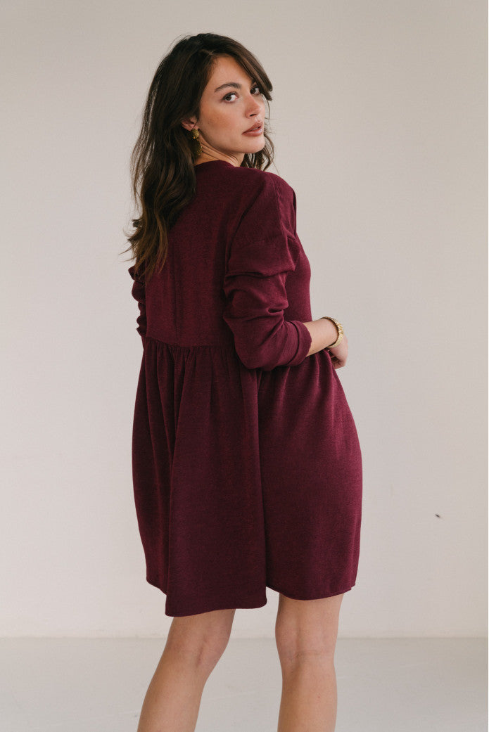Robe Janette Izora Bordeaux