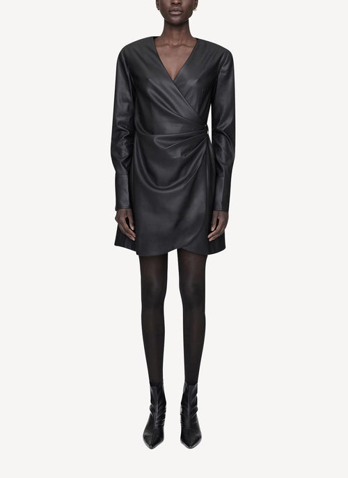 Anine Bing - Robe Joey - Noir - Femme