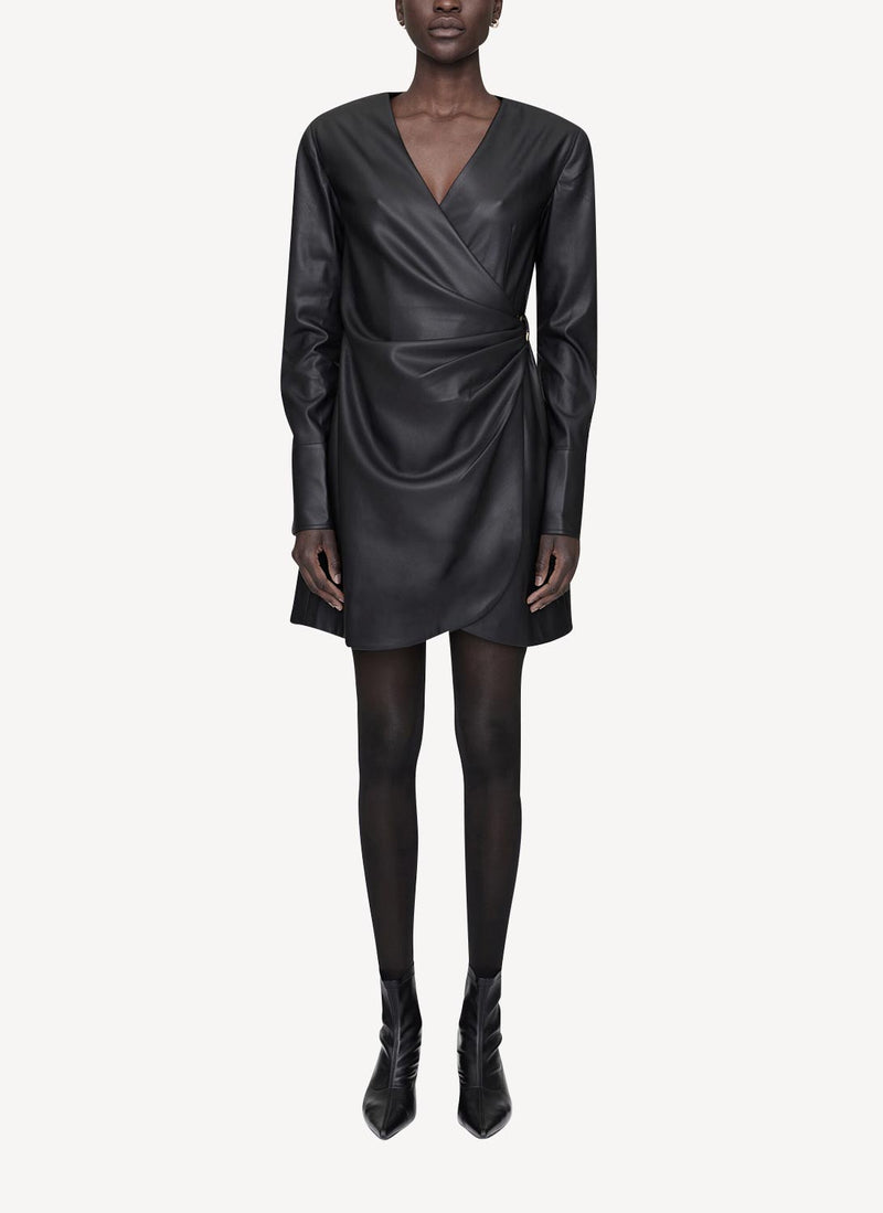 Anine Bing - Robe Joey - Noir - Femme