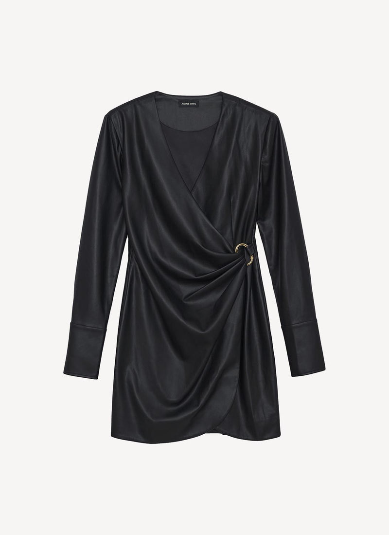 Anine Bing - Robe Joey - Noir - Femme
