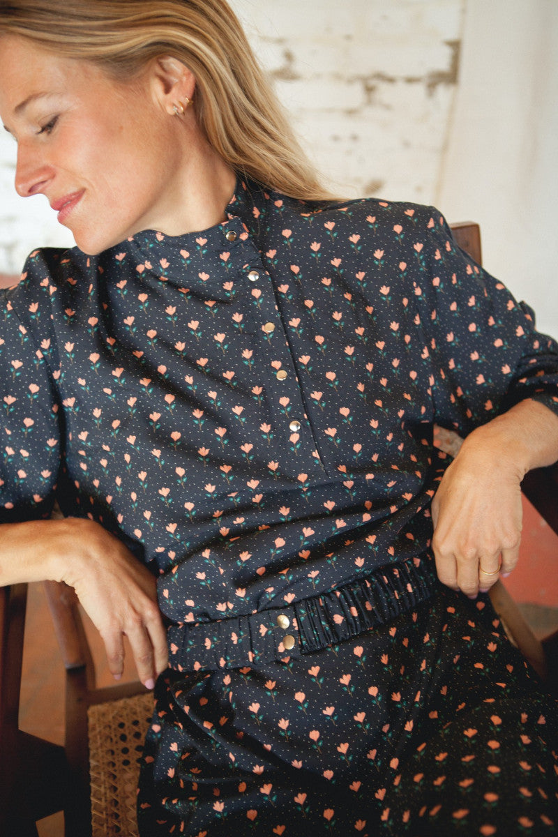 Robe Kala - Cyclamen Nuit - Femme