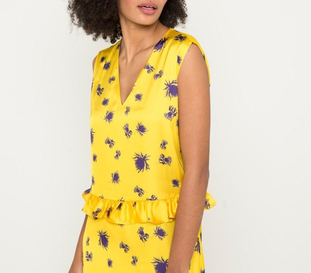 Modetrotter - Robe Lanzo Tumel - Jaune