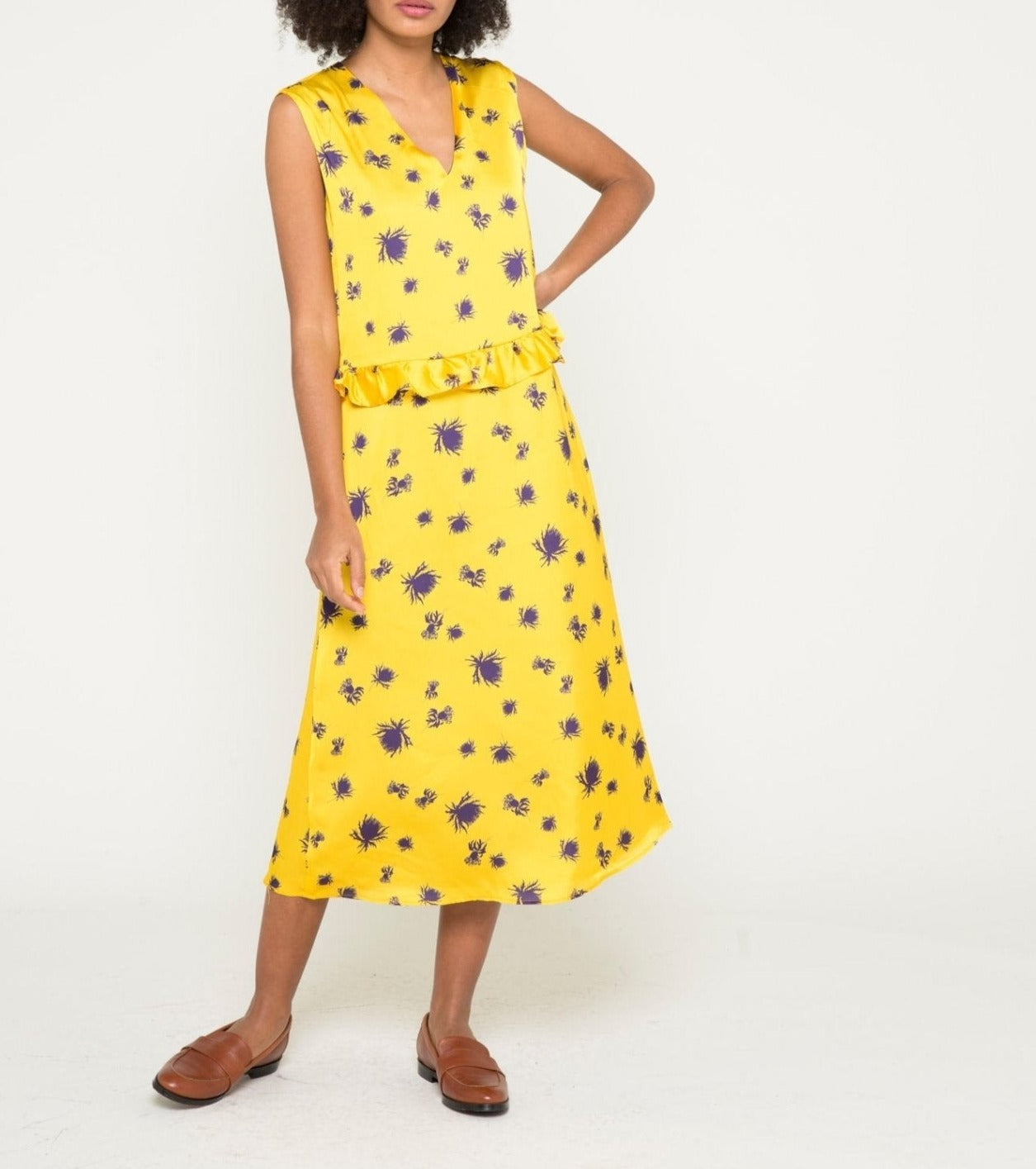Modetrotter - Robe Lanzo Tumel - Jaune