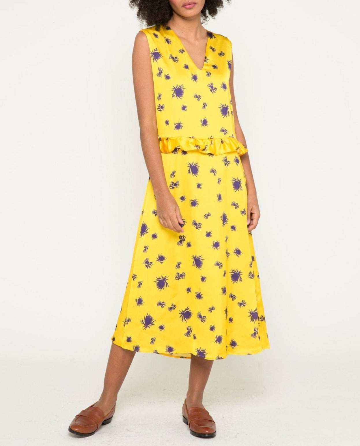 Modetrotter - Robe Lanzo Tumel - Jaune