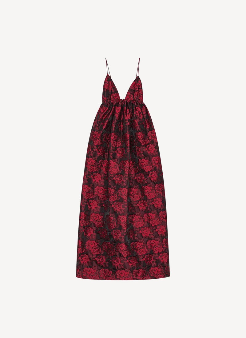 Sélection PAP Luxe - Ganni - Vestido - Rojo - Mujer